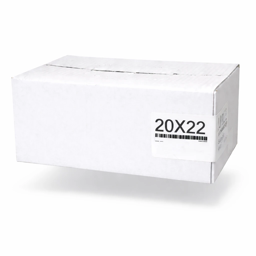 20x22 Garbage Bag, Regular, Clear, 500/Case