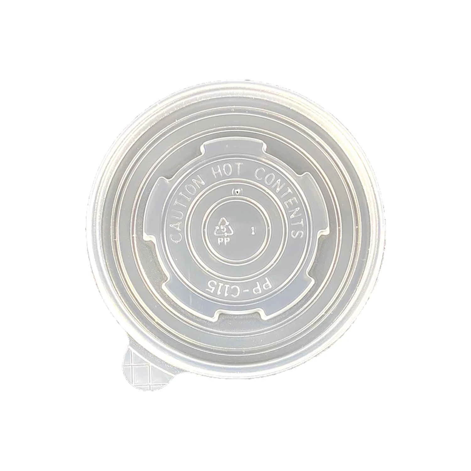 GreenCentury PP Vented Lid for 8oz Bowl, 1000/Case