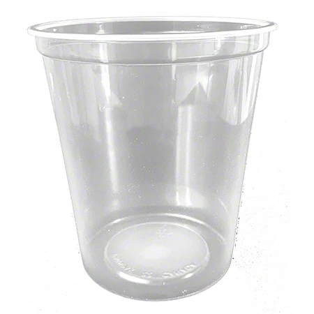 Plastipak 24oz (750mL) Clear Deli Container, 500/Case